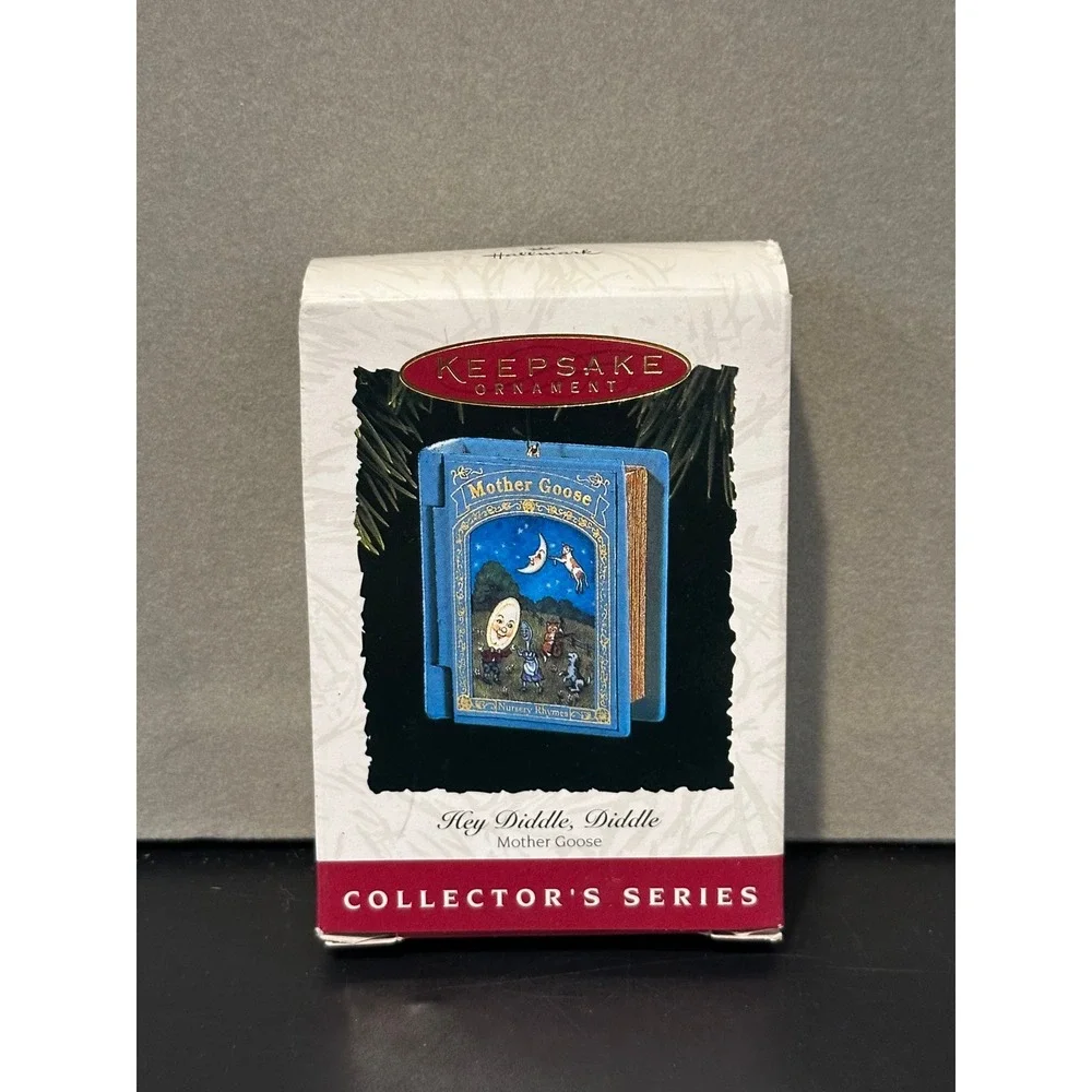 Hallmark‎ Keepsake Ornament 1994 Hey Diddle Diddle Mother Goose Series 2 Vintage